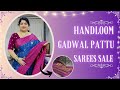 Gadwal Pattu Handloom Sarees Collection | Latest Sarees Online Shopping | Jabitas Choice