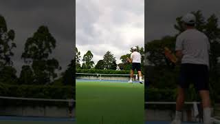 Southampton, New York. Hall Of Fame Practice.