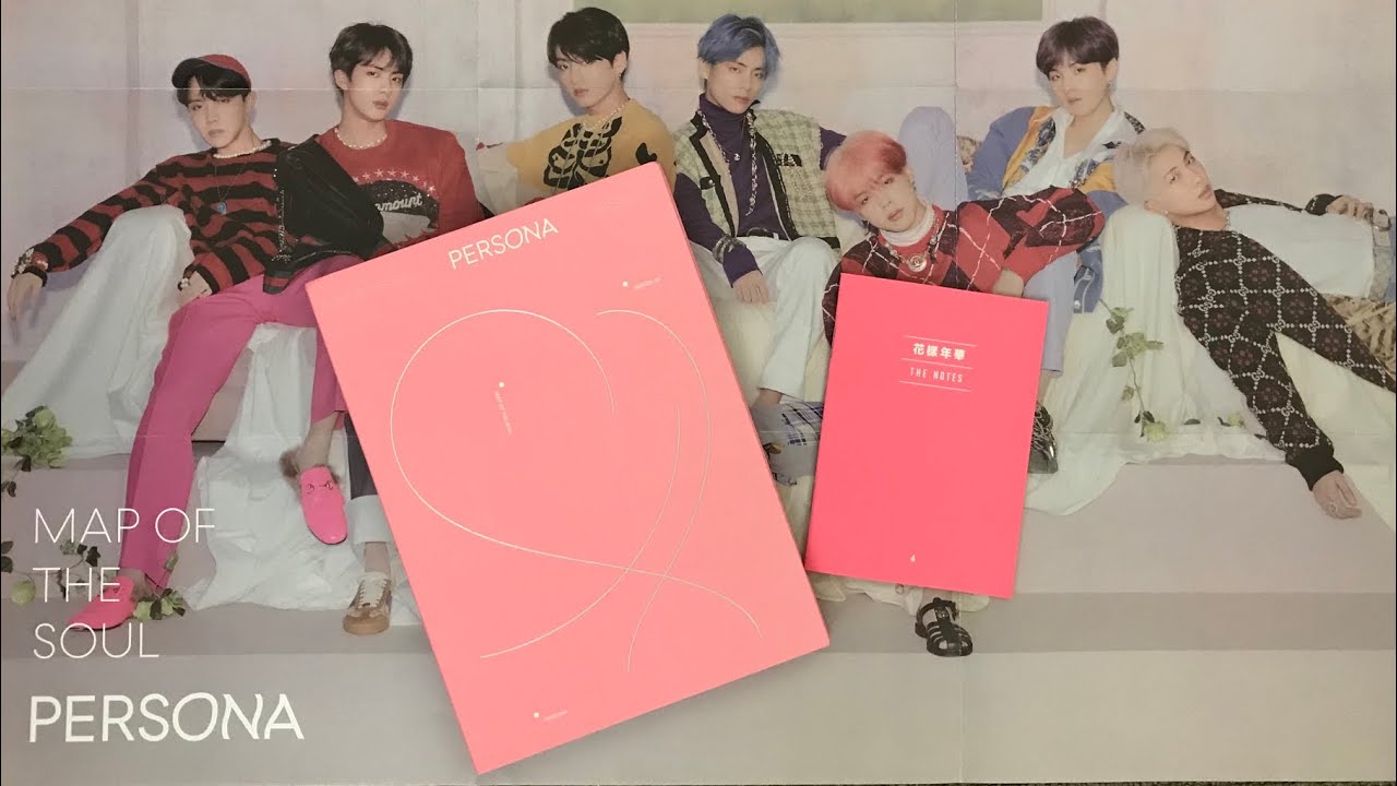 UNBOXING] BTS - MAP OF THE SOUL PERSONA VERSION 4 - YouTube