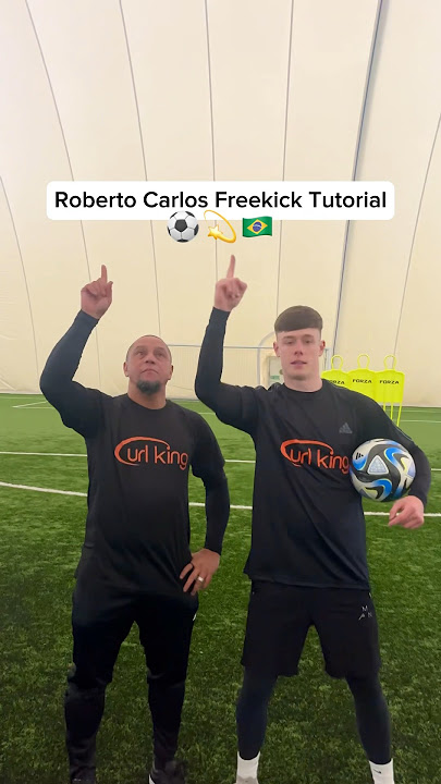 FAMOUS ROBERTO CARLOS FREEKICK TUTORIAL! ⚽️☄️