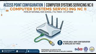 CSSNCII COC 2: Access Point Configuration using TP-Link WR840N