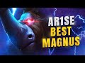 Dota 2 best magnus plays by ar1se against fy god insane games crazy