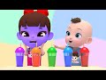 Learn Color with Itsy bitsy spider Song 얼굴 색깔이 변하는 거미송 노래 영어동요 라임이와 영어 공부 해요!