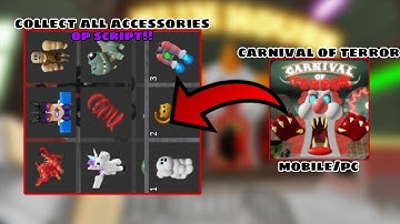 Roblox Carnival of Terror Obby | New Script Pastebin | Collect All Accessories!! (2023)