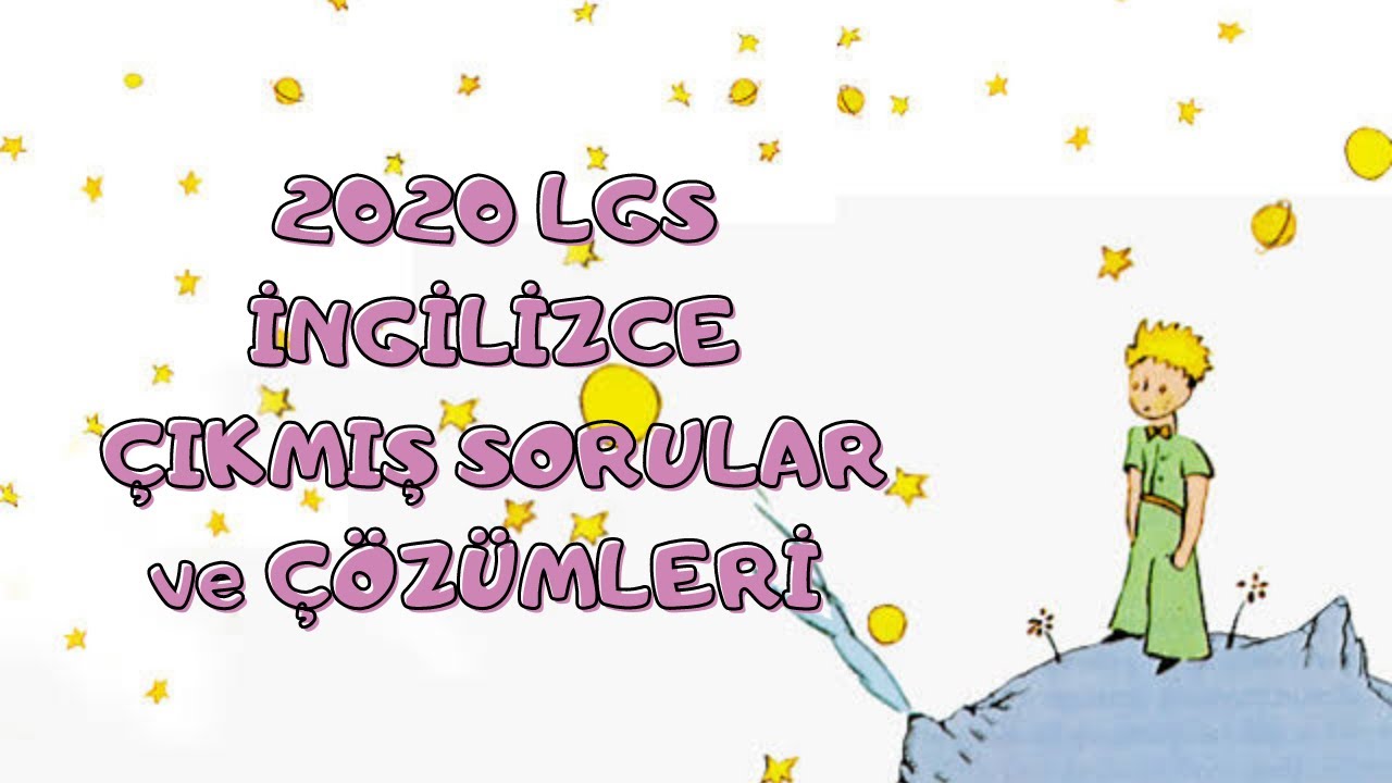 2020 LGS İngilizce Çıkmış Soruların Çözümü | Kelimeler | Konu Tekrarı | Soru Kalıpları Açıklamaları