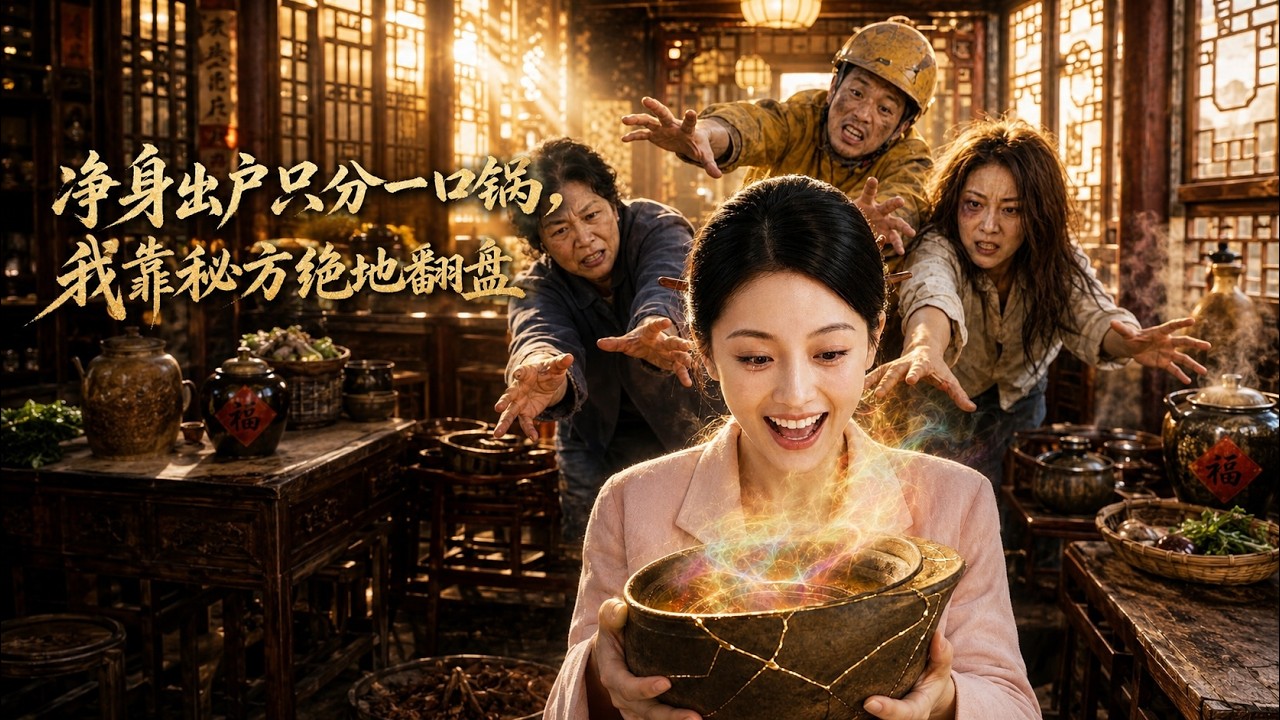 淨身出戶只分一口鍋，靠秘方絕地翻盤