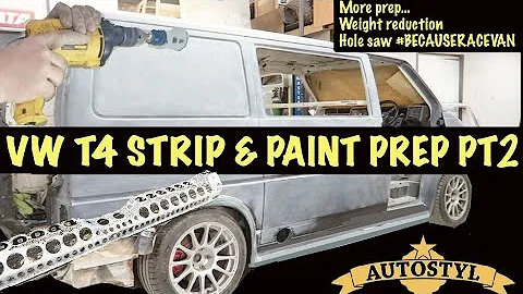 VW T4 FRESH PAINT JOB PT2  @AutostylUK