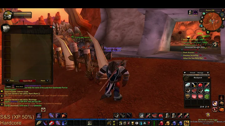 Turtle WoW - Slow & Steady level 10 reward !