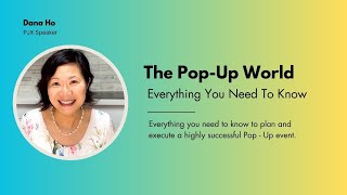 Complete Analysis and Tutorial about Pop-Ups - Permanent Jewelry Expo (PJX) Lesson and Notes