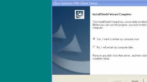 Installing VPN Software for Remote Access