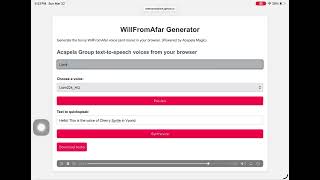 Testing the Acapela voices for my sprites in Vyond (Read Description for the voices for the sprites) screenshot 4