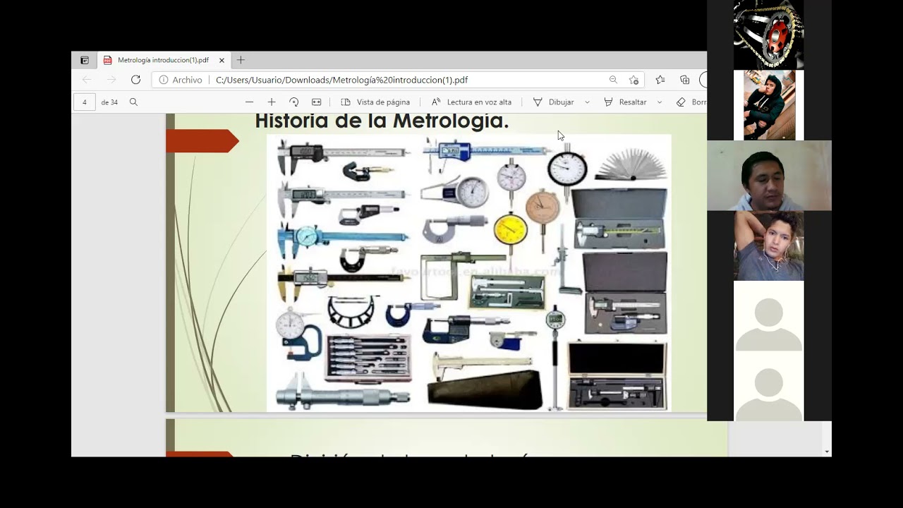 METROLOGIA 2021 INTRODUCCION