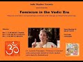 Feminism in the vedic era l dr sucheta paranjape l indic studies toronto