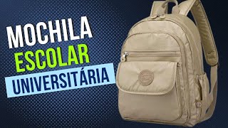 MOCHILA ESCOLAR/UNIVERSITÁRIA - passo a passo