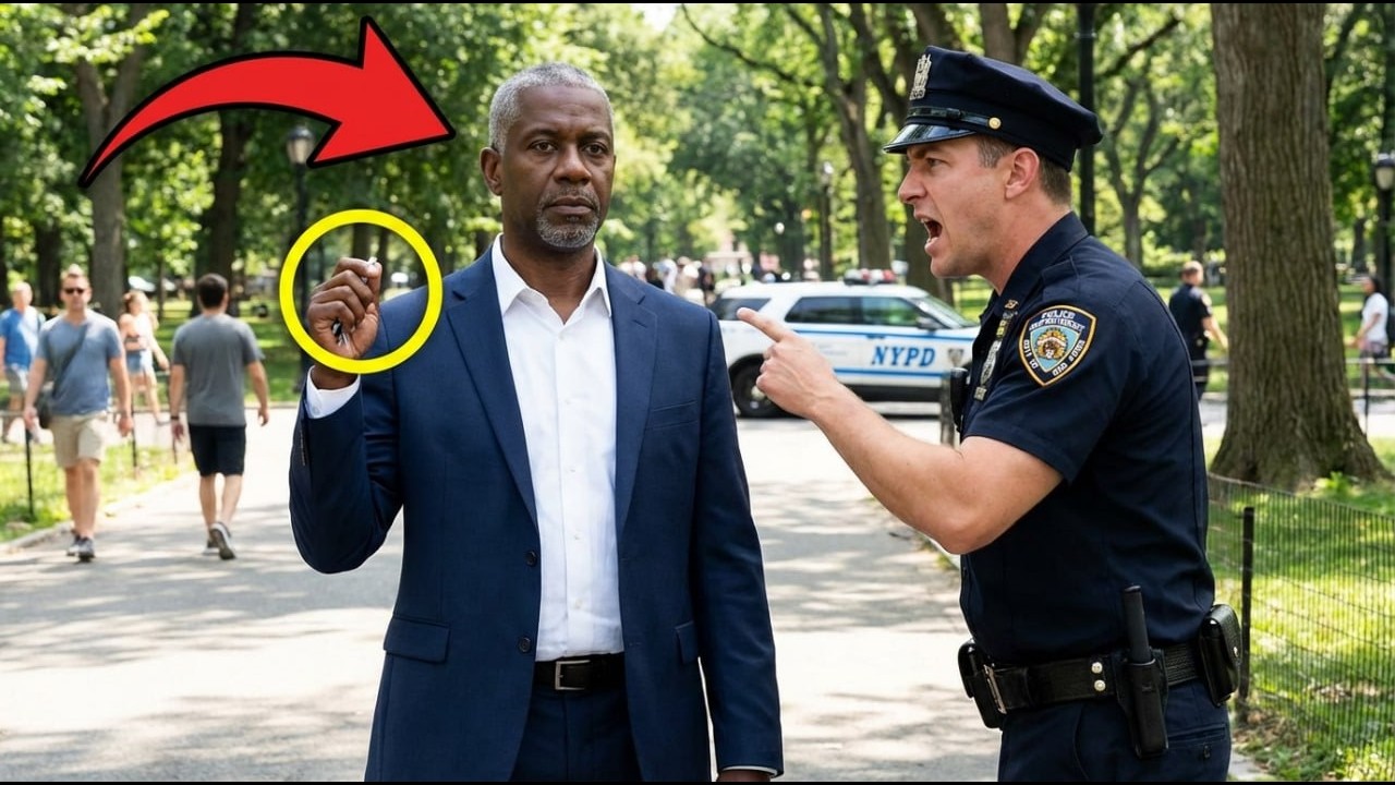 Cop Insults Black Man in Park — Trembles Learning He’s FBI Director