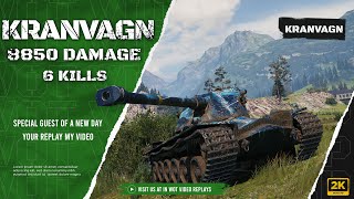 Kranvagn | 8.8k dmg | 8 kills | Kolobanov | #Wot_Replays 176