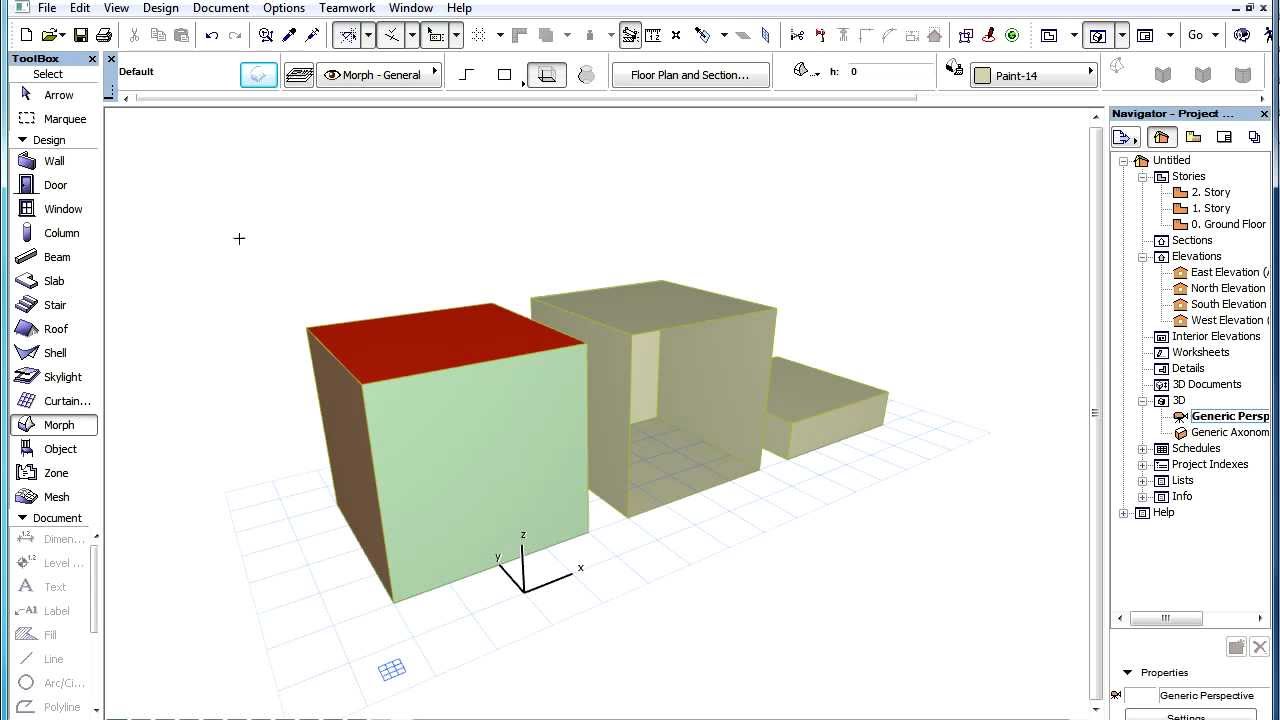 architecture 101 izle The ARCHICAD MORPH Tool - Setting Materials for MORPHS