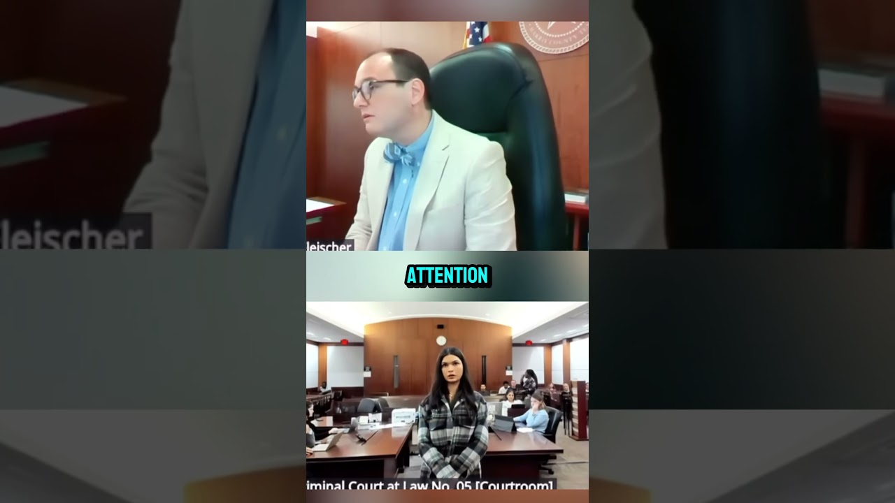 Judge is forced to send her to jail! #court #courtroomdrama #triallaw #courtrooms #theguilty