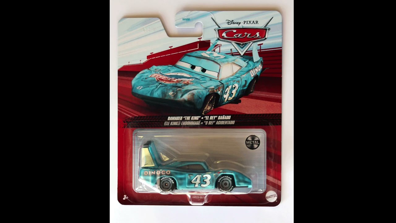 Disney cars 2022 damaged the king
