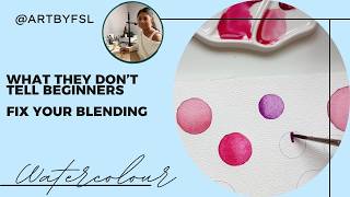 The Simple Exercise That Fixes Your Blending (Beginner Watercolour)
