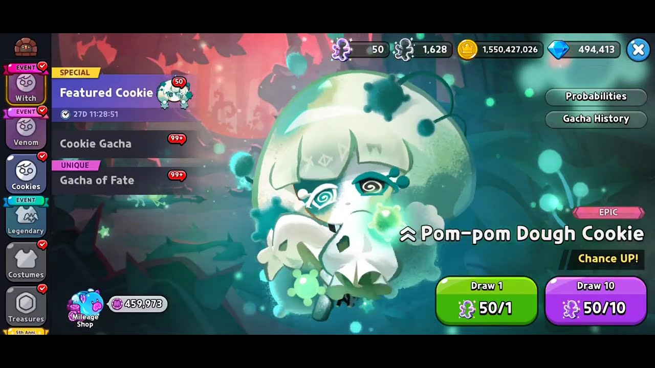 Cookie Run Kingdom OST - 'Gacha #38 (Pom-pom Dough Cookie)' Music Soundtrack HD 1080p