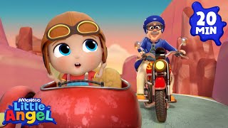 grandpa and me the best playdate ever little angels kids cartoonssongs nursery rhymes