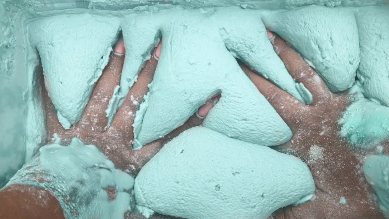 ASMR| Satisfying Paste Making from Wet 💦 to Thick 🍑