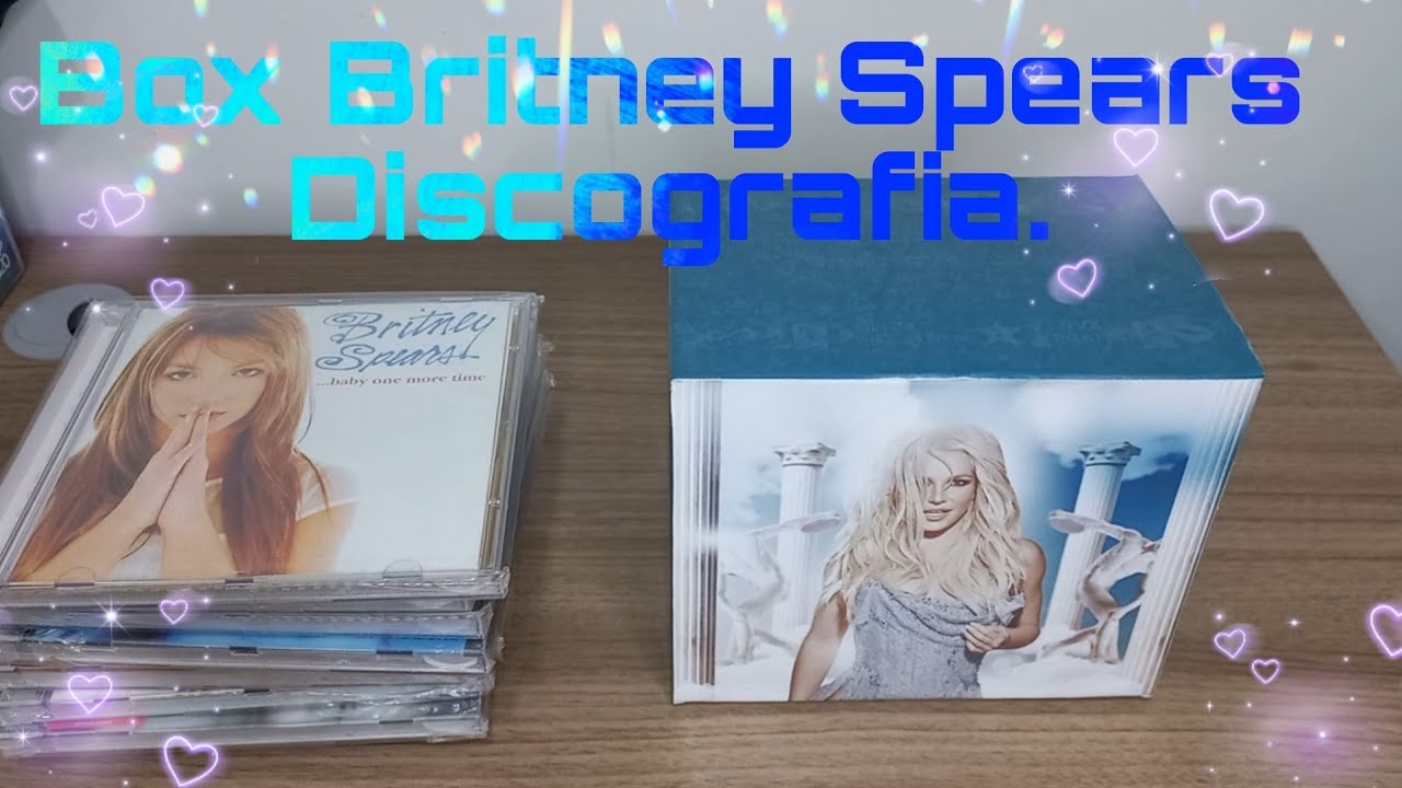 Umboxing Box Britney Spears Discografia Álbuns Estúdio - YouTube
