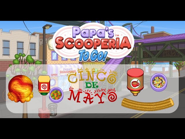 Papa's Scooperia - Rank 100000 (Save file in description) 
