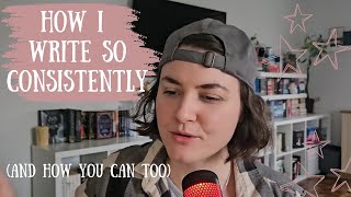 how to be consistent with your creative projects || how I write so much