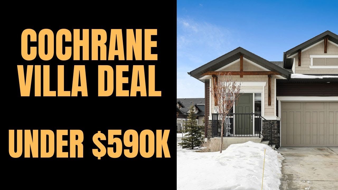 House For Sale 128 55 Fireside Circle, Cochrane, AB YouTube