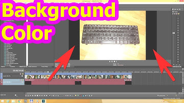 How to modify Black Background Color in Vegas Pro