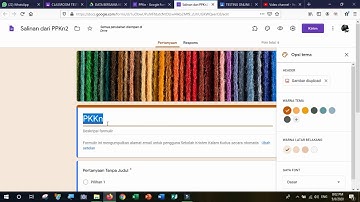 Cara berbagi soal ujian di Google Formulir untuk kelas pararel-part 2