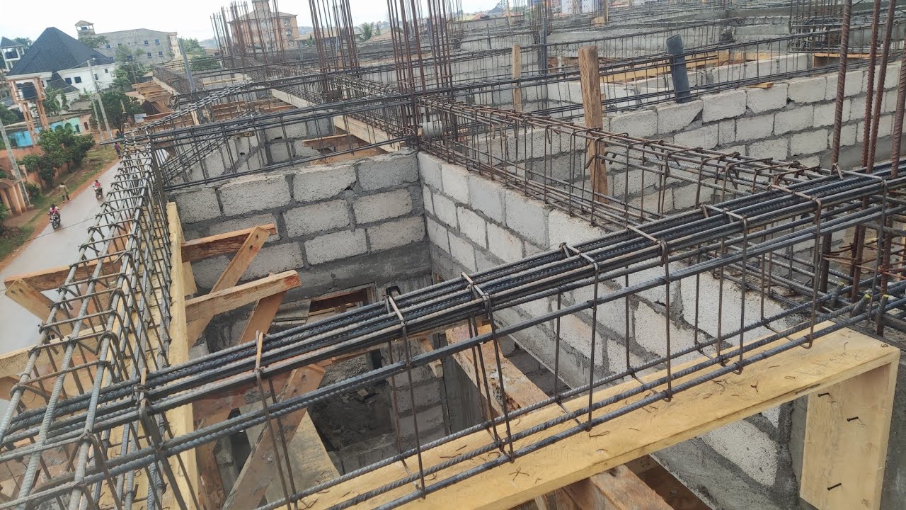 Comment ferrailler une poutre en porte à faux ? #bâtiment #ferraillage #poutres