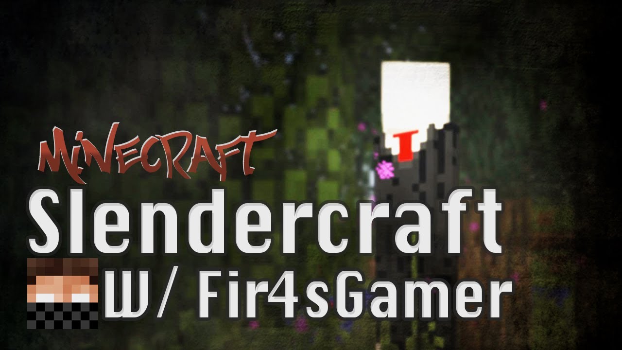 Minecraft : Slendercraft / ماينكرافت سليندرمان - YouTube