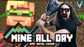 PEWDIEPIE - Mine All Day [EPIC METAL COVER] (Little V) Resimi