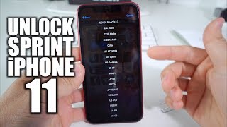 How To Unlock iPhone 11 From Sprint to Any Carrier