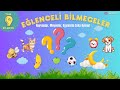 Çocuklar İçin Eğlenceli Bilmeceler! Hayvanlar, Meyveler ve Eşyalarla Zeka Oyunu! 🧠🍇🦁