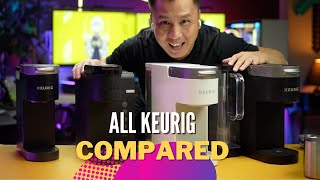 COMPARING ALL KEURIG MODELS - K-Mini VS K-Slim VS K-Express VS K-Supreme