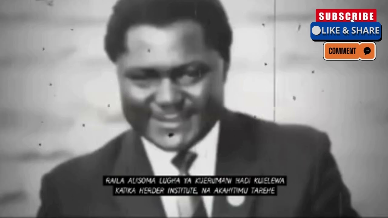 RAILA AMOLLO ODINGA HISTORICAL LIFE SINCE BORN PT 2