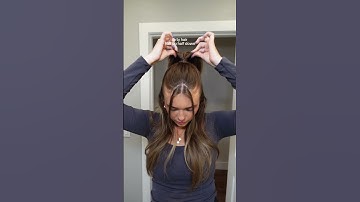 Loving the half up half down hairstyles lately!!
