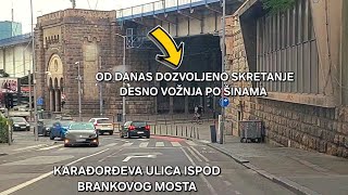Šta donose nove saobraćajne promene na Brankovom mostu i vožnja Karađorđevom po šinama