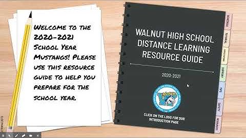 2020-2021 Distance Learning Guide