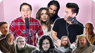 Lady Gaga & Bradley Cooper  'Shallow' Game of Thrones Impersonation Cover (LIVE ONETAKE!)