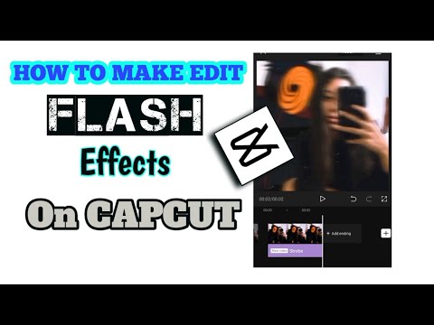 how to edit flash effect in capcut fast and Easy | CAPCUT