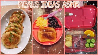 Part 1: BREAKFAST, LUNCH BOX, DINNER IDEAS ASMR | Preaparing Meals, Bento Box + Food Platter Tiktok