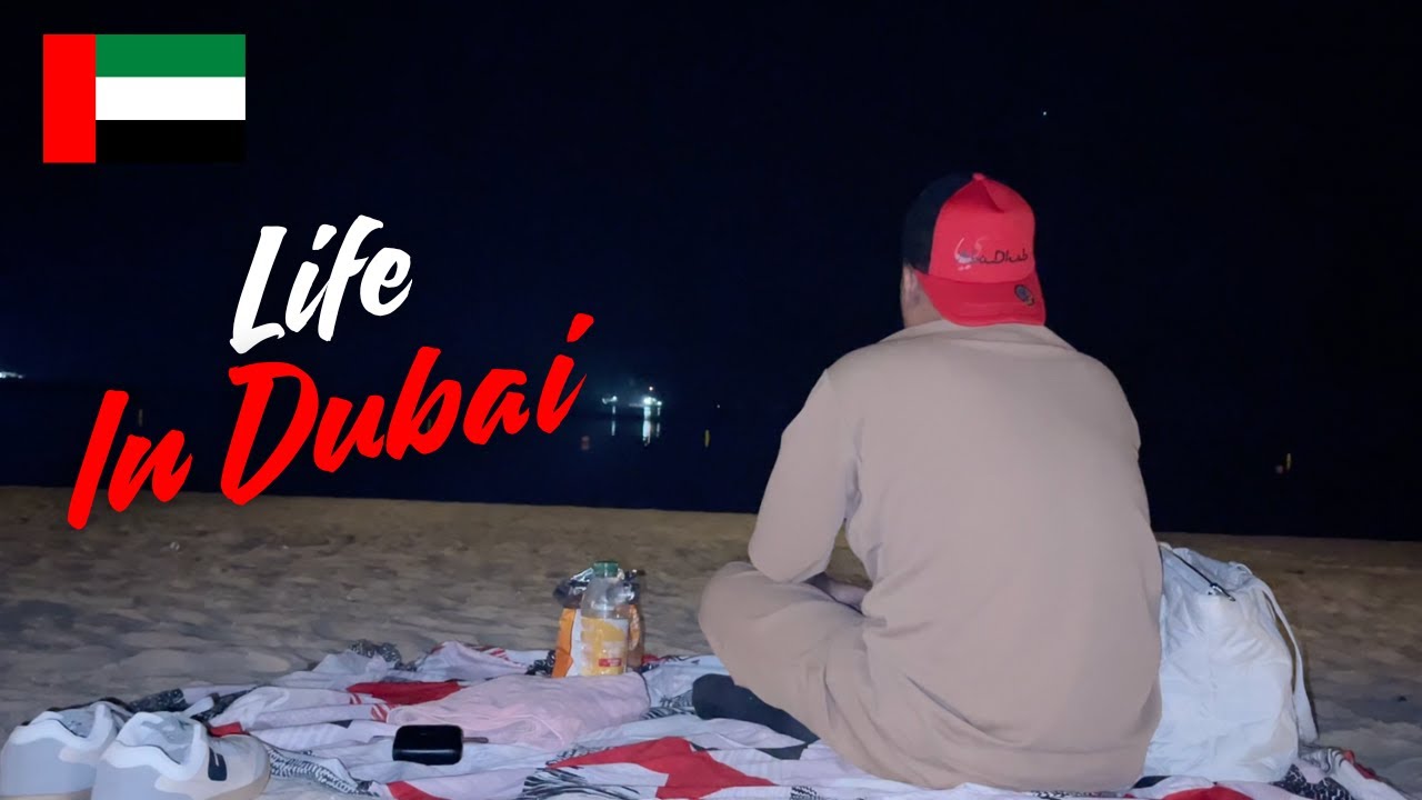 Needed a Break… A Peaceful Day at the Beach | Life in Dubai 🌊🇦🇪