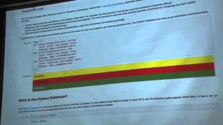 Brian Forst: iPython (December 9, 2013)