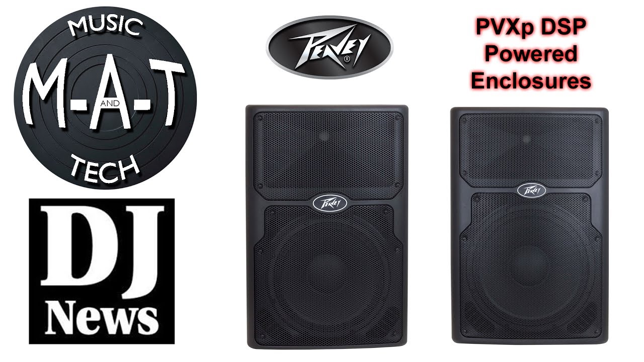 PEAVEY PVXP15 DSP 1660w Total Peak Active Speaker Pair