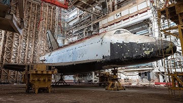 Return to the ABANDONED Soviet Buran SPACE SHUTTLES